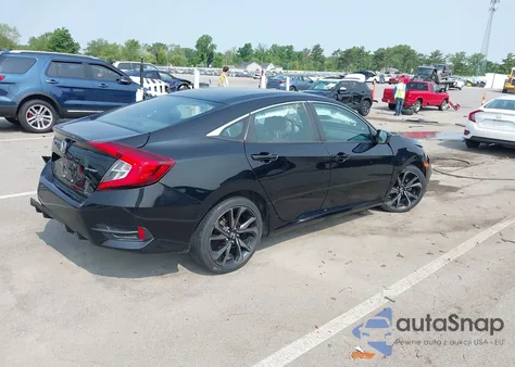 2021 Honda Civic Sport z USA, uszkodzony, nr VIN 19XFC2F87ME000522